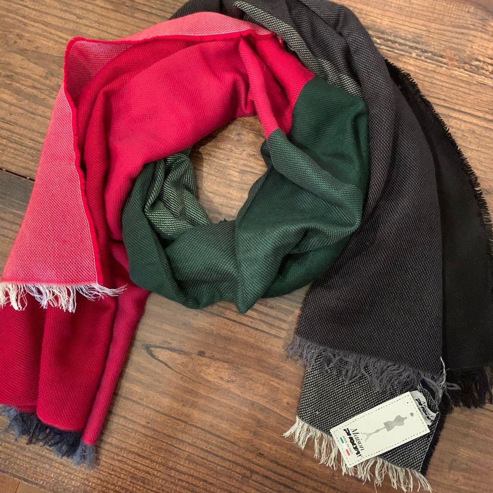Madison Pholya Color Block Scarf